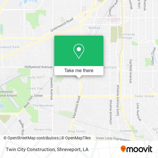 Mapa de Twin City Construction