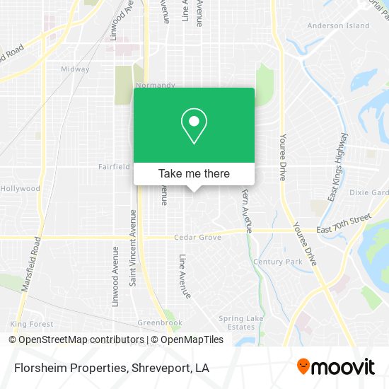 Florsheim Properties map