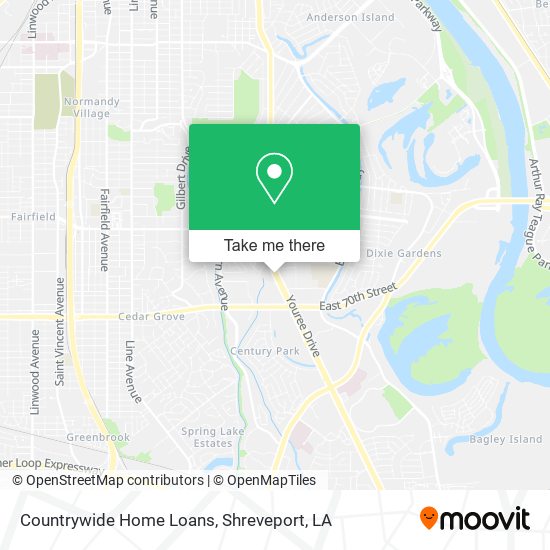 Countrywide Home Loans map