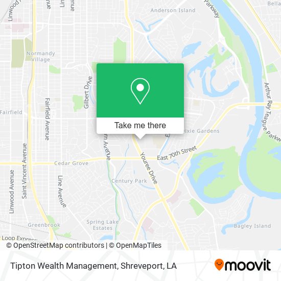 Tipton Wealth Management map