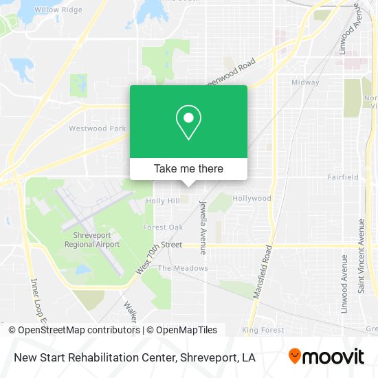 New Start Rehabilitation Center map