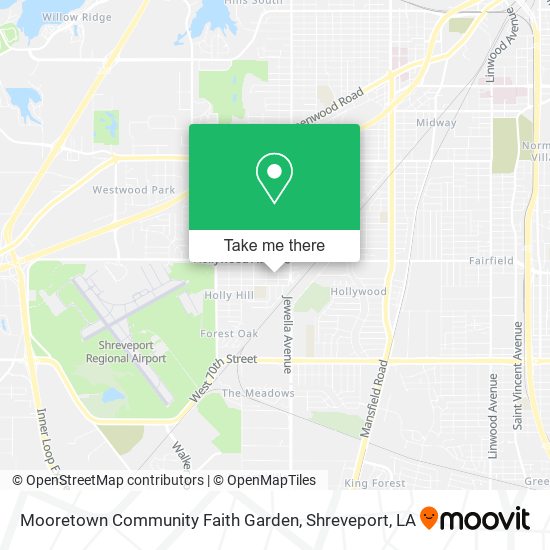 Mapa de Mooretown Community Faith Garden