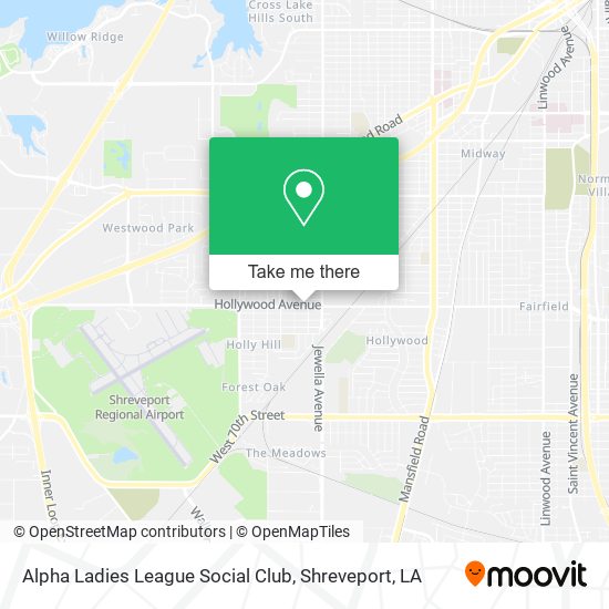 Mapa de Alpha Ladies League Social Club