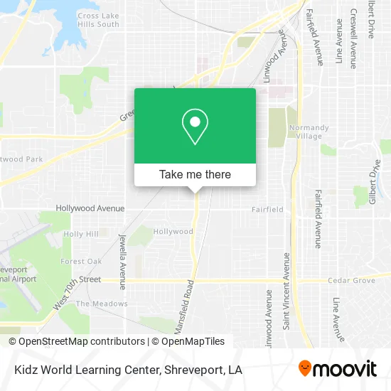 Kidz World Learning Center map