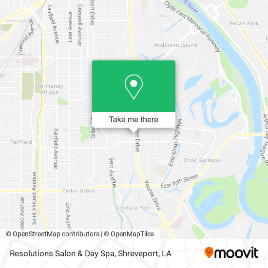 Resolutions Salon & Day Spa map