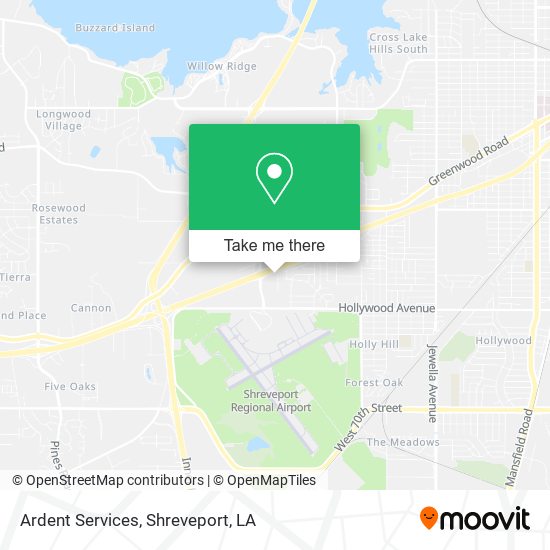 Ardent Services map