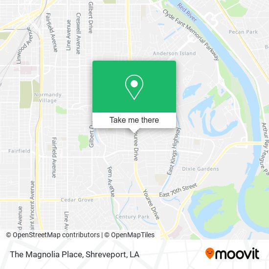 Mapa de The Magnolia Place