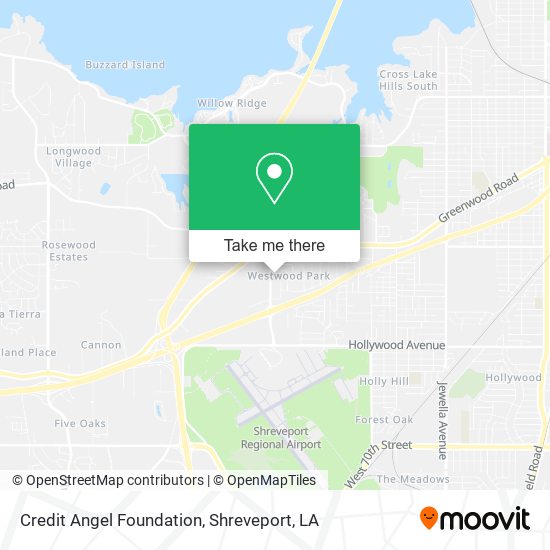 Credit Angel Foundation map