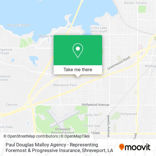 Paul Douglas Malloy Agency - Representing Foremost & Progressive Insurance map