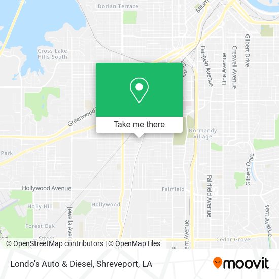 Mapa de Londo's Auto & Diesel
