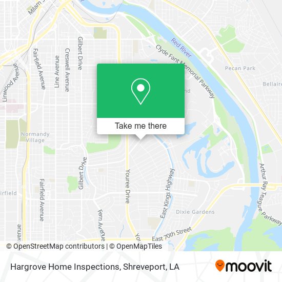 Hargrove Home Inspections map