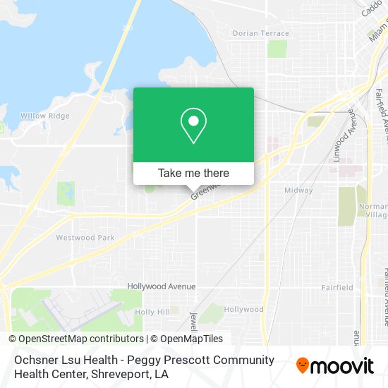 Ochsner Lsu Health - Peggy Prescott Community Health Center map