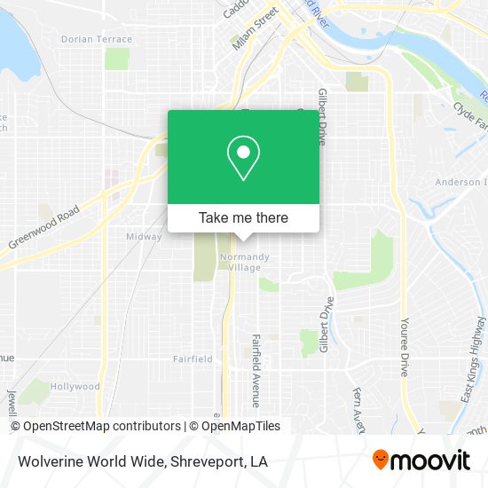 Mapa de Wolverine World Wide