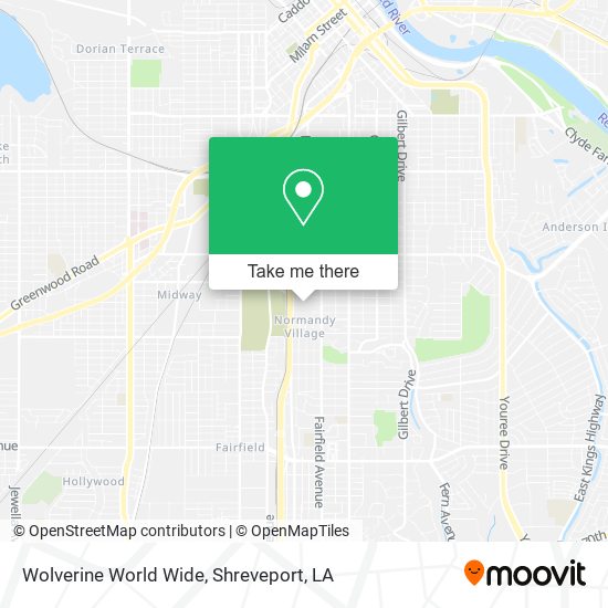 Wolverine World Wide map