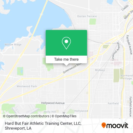 Hard But Fair Athletic Training Center, LLC map