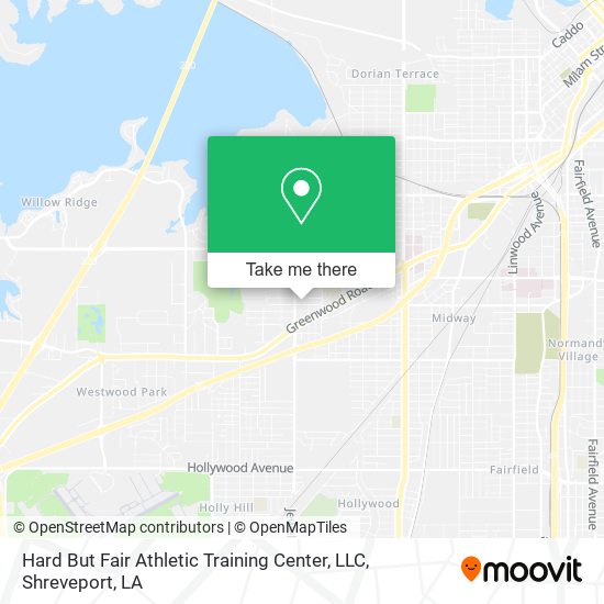 Mapa de Hard But Fair Athletic Training Center, LLC