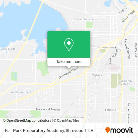 Fair Park Preparatory Academy map