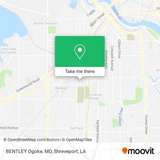 BENTLEY Ogoke, MD map