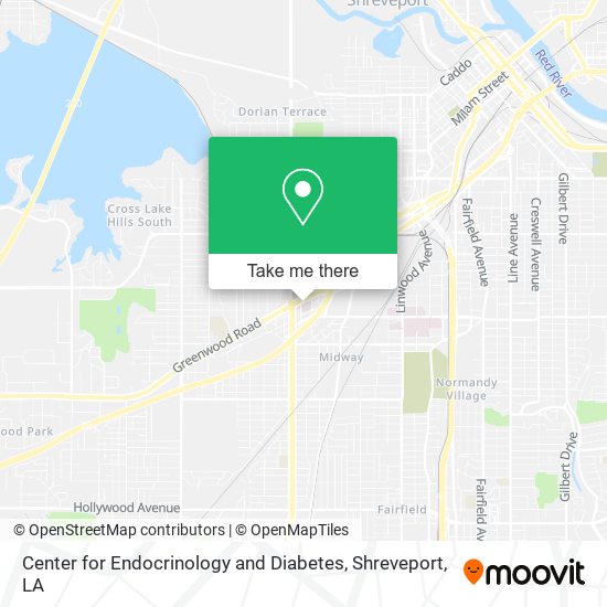 Center for Endocrinology and Diabetes map