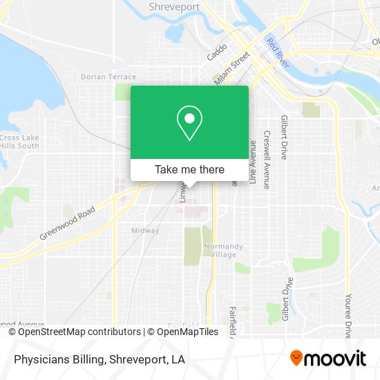 Physicians Billing map