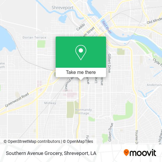 Southern Avenue Grocery map