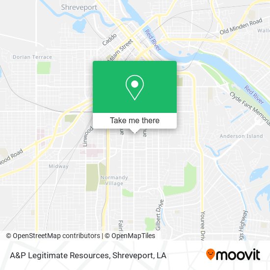 A&P Legitimate Resources map