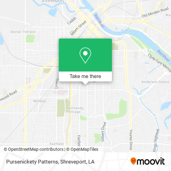 Pursenickety Patterns map