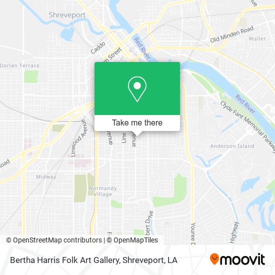 Mapa de Bertha Harris Folk Art Gallery