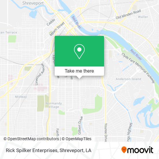 Rick Spilker Enterprises map