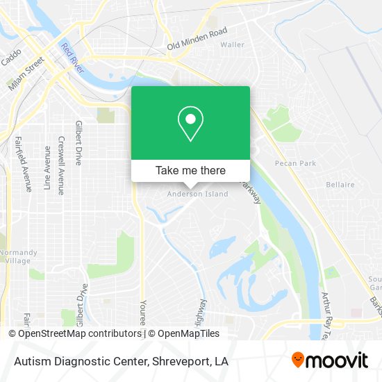 Mapa de Autism Diagnostic Center