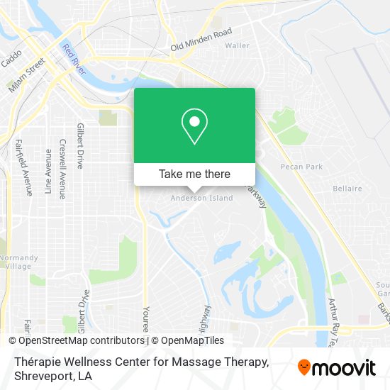 Mapa de Thérapie Wellness Center for Massage Therapy