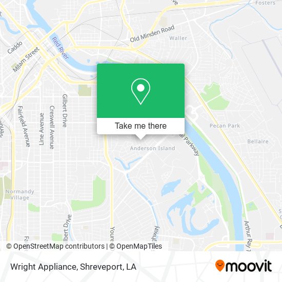 Wright Appliance map