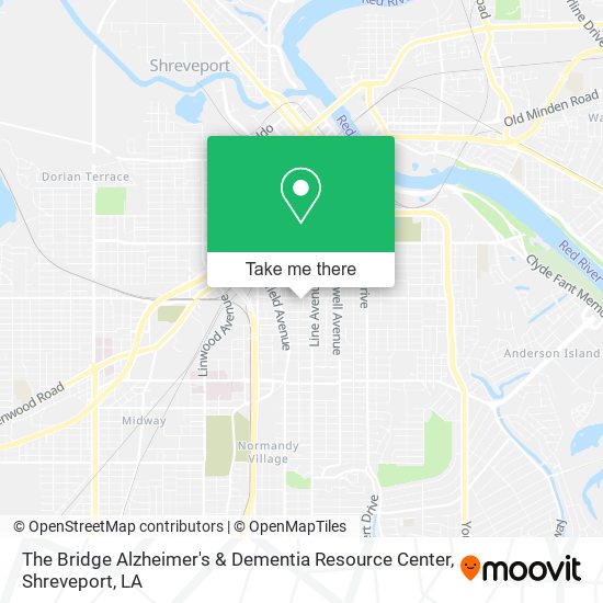 Mapa de The Bridge Alzheimer's & Dementia Resource Center