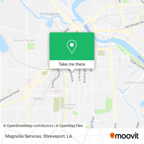 Magnolia Services map