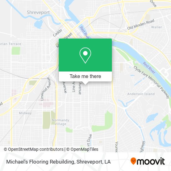 Michael's Flooring Rebuilding map