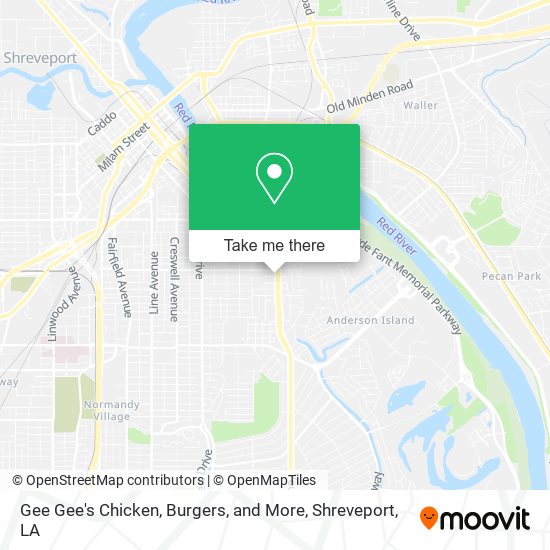 Gee Gee's Chicken, Burgers, and More map