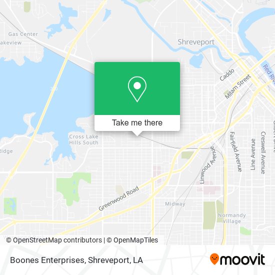 Boones Enterprises map