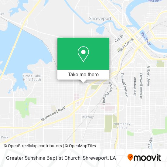 Greater Sunshine Baptist Church map