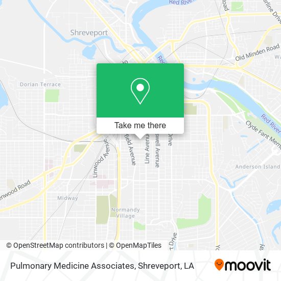 Pulmonary Medicine Associates map