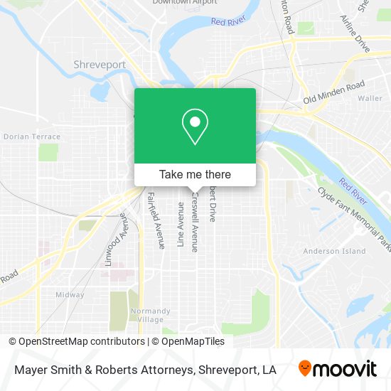 Mapa de Mayer Smith & Roberts Attorneys