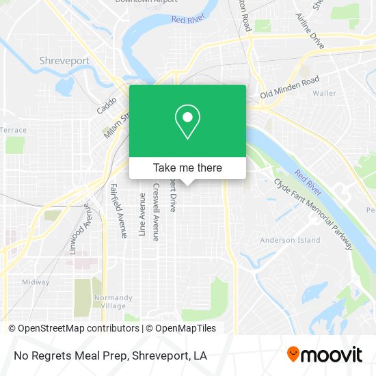 No Regrets Meal Prep map