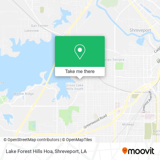 Lake Forest Hills Hoa map