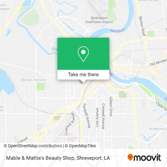 Mable & Mattie's Beauty Shop map