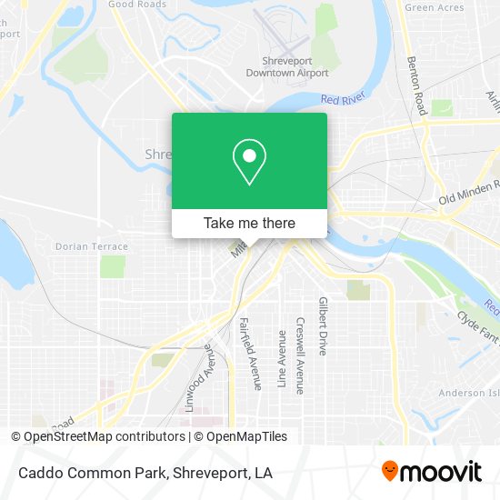 Caddo Common Park map