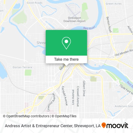 Mapa de Andress Artist & Entrepreneur Center