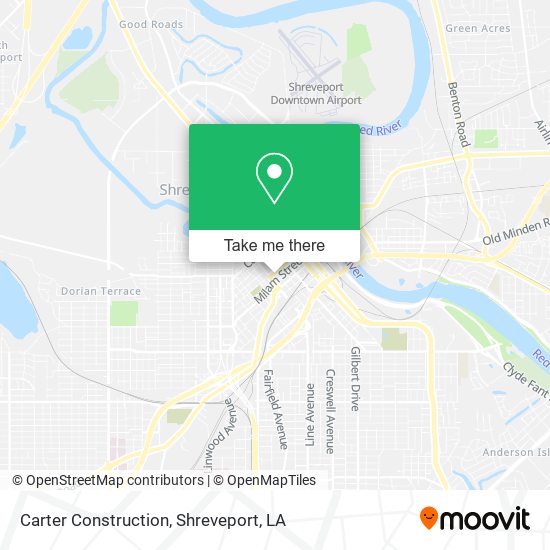 Carter Construction map