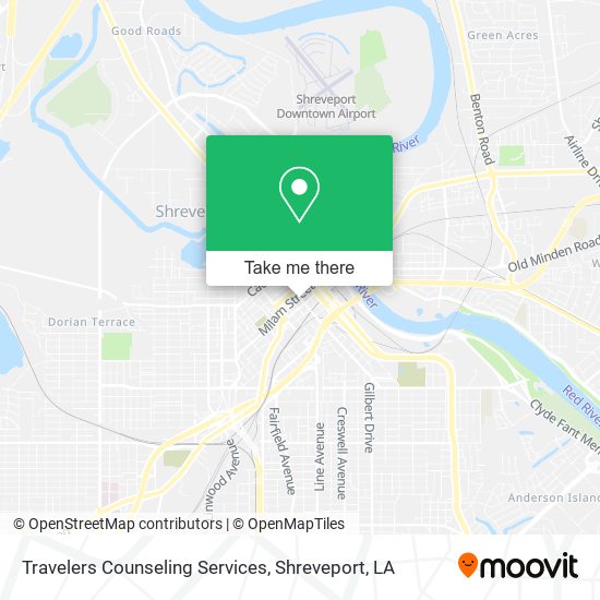 Travelers Counseling Services map