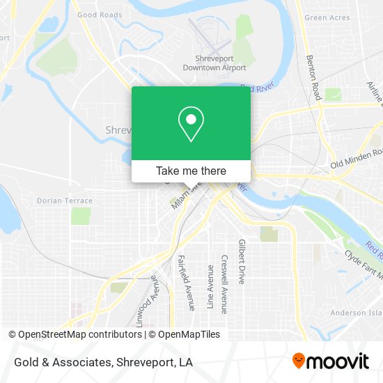 Gold & Associates map