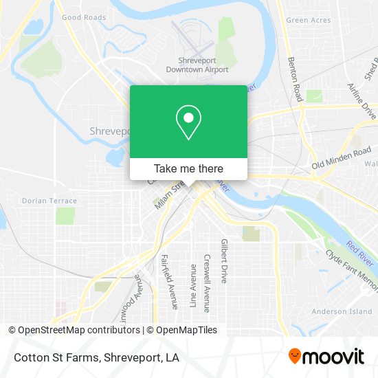 Cotton St Farms map