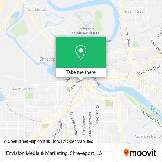 Mapa de Envision Media & Marketing